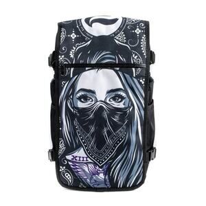 Skunk FaceOff Core REBEL Customizable Smell proof Fashion Backpack - Edgy Artsy